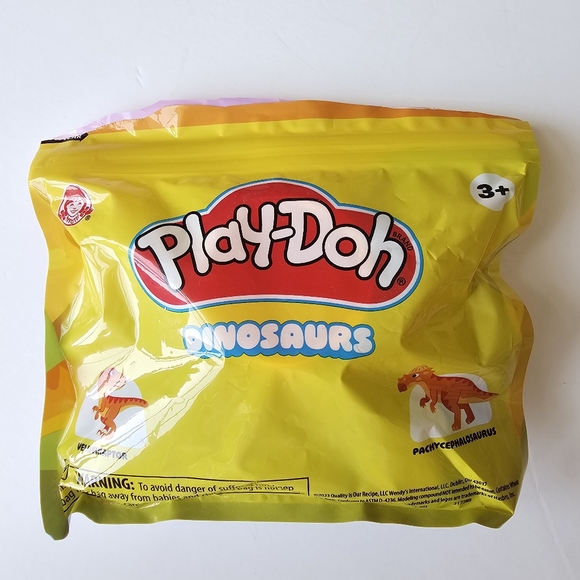 2 Pk Play-Doh Dinosaurs Spinosaurus Ankylosaurus Velociraptor Pachycephalosaurus - Picture 3 of 11